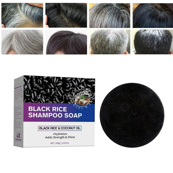 Fiudx Jabón Capilar, Champú Nutritivo para Cuero Cuero Cabelludo, Revitalizante para La Reducción de Canas, Fórmula Natural Ingredientes Premium, Cuidado Capilar Diario, Solución para Las Canas Prema