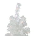 thumbnail image 2 of Northlight 3' Pre-Lit Slim White Iridescent Tinsel Artificial Christmas Tree- Clear Lights, 2 of 3