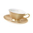 thumbnail image 4 of yotijay Ceramic Coffee Cup and Saucer Mug Delicate Espresso Cup Cappuccino Mug for Party gold, 4 of 9