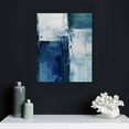 thumbnail image 4 of ONETECH  Canvas Wall Art-Gray Blue Abstract Art Painting-Modern Canvas Artwork Wall Decor Ready to Hang, 4 of 4