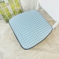thumbnail image 4 of Kugisaki Thicken Chair Cushion Solid Color, Kitchen Office Table Chair Pads with Ties, Non Slip Backing, Seat Cushion for Dining Room,Bar,Patio Chairs, 15.7x16.9In, 4 of 8