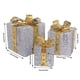 thumbnail image 2 of Regalo De Navidad De Tres Piezas Con 100 Adornos De Arte De Hierro Luminosos De Navidad Led Decoración De Navidad Al Aire Libre Para El Hogar Yuarrent HA043009-02, 2 of 6