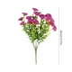 thumbnail image 3 of Flores artificiales 7 tenedores hojas mañana decoración del hogar ramo de boda patio exterior flores decorativas, 3 of 5