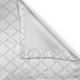 thumbnail image 5 of Ambesonne Grey Grommet Curtain, Monochrome Damask Pattern, 50" x 96", White Grey, 5 of 6