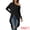 Black, variant on One Shoulder High Low Irregular Hem Top S Black
