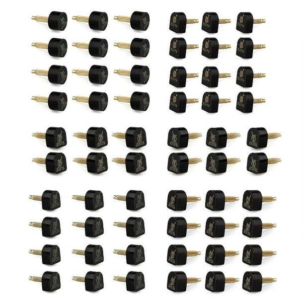 60PCS 5Sizes High Heel Shoe Repair Tips Taps Pins Dowel Lifts