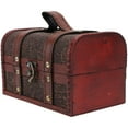 thumbnail image 3 of MasteelfCA 1Pc Retro Artware Adornment Decorative Jewelry Storage Box Dustproof Jewelry Box, 3 of 7