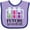 Lavender and Purple, variant on Inktastic Future Scientist Girls Chemistry Girls Baby Bib