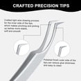 thumbnail image 2 of Eyelash Extension Tweezers,Precision Fine Tip Grip Lash Tweezers for Individual and Volume Eyelash Extensions, 2 of 6