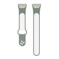 thumbnail image 4 of Btafrte Correa Reloj para Pulsera Band 6 TPU Suave (verde Blanco), 4 of 9