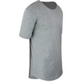 thumbnail image 3 of Dropcut Shirts Heather Colors Mens Longline Tees, 3 of 5