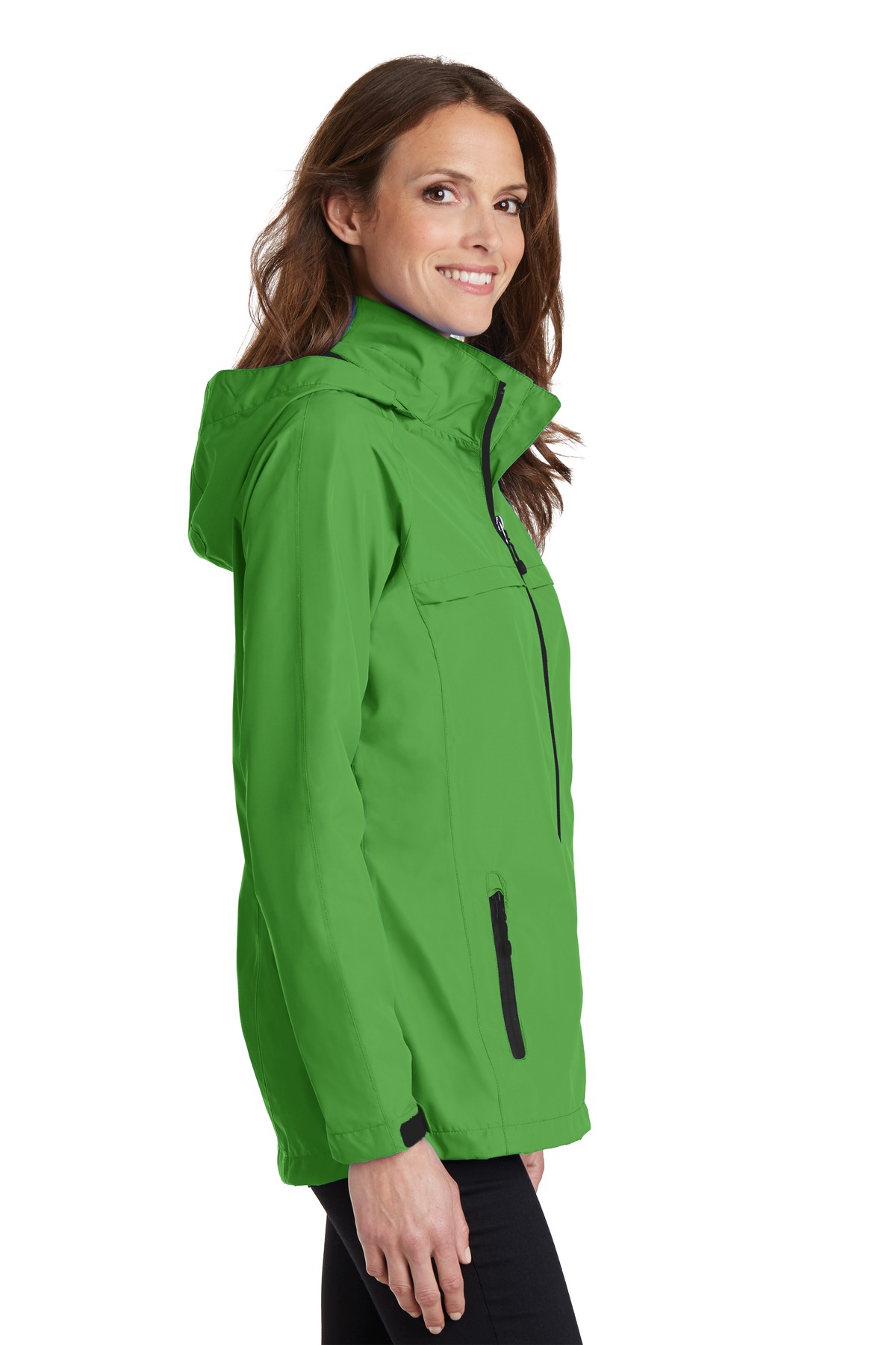 Port Authority Ladies Torrent Waterproof Jacket-L (Vine Green) - image 3 of 6
