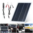 thumbnail image 3 of Mistaha Ensemble de Panneaux Solaires 20W D C 12V avec Interface USB Double et 1, 3 of 8