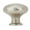 Satin Nickel, variant on 86037 US4 ROUND DIMPLED 1.25 IN CAB