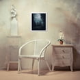 thumbnail image 3 of Maki 12x14 White Modern Wood Framed Wall Art Titled - Overcast Forest Ii, 3 of 6