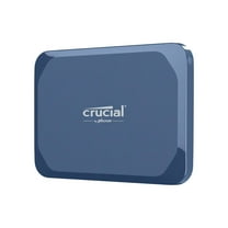 Crucial Crucial X10 6TB Portable SSD, USB-C 3.2 2x2, External Solid State Drive