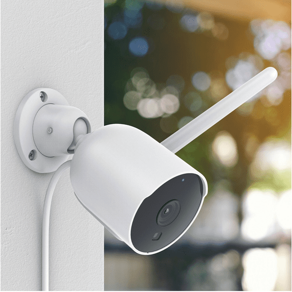 Refurbished Merkury Innovations MIC-CW053-199W Smart Wi-Fi Outdoor Security Camera HD 1080p