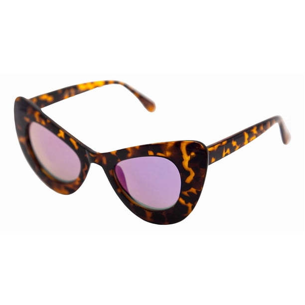Lentes de sol Sersun 6659RV café rosado Mujer
