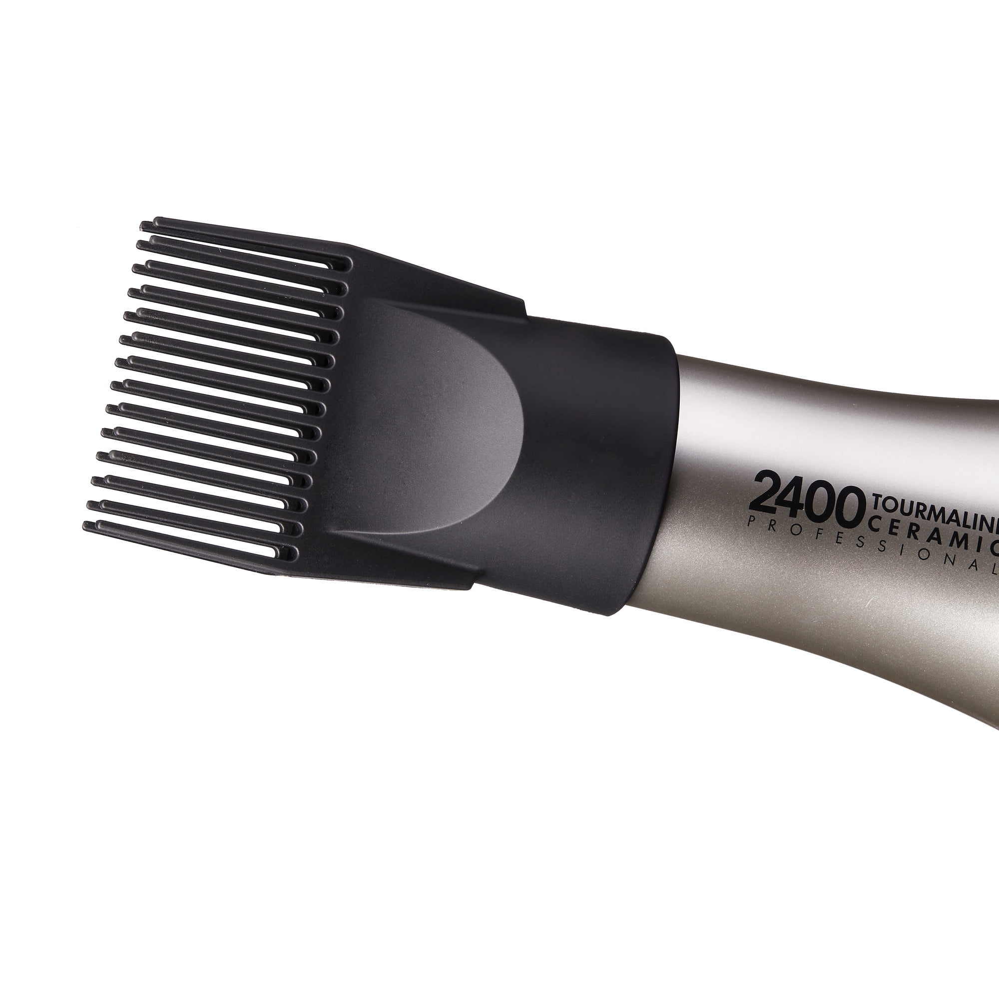 RED by Kiss Hair Dryer 2400 Tourmaline Ceramic Technology, Professional Blow Dryer, Maximum Shine, Fast Drying, Adjustable Settings, 3 Attachments, Salon Quality