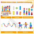 thumbnail image 4 of Juguetes Montessori Secuenciación De Cuentas,regalos Niños Xtellar multicolor, 4 of 4