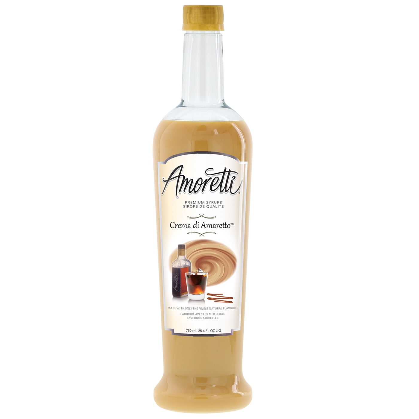 Amoretti Premium Crema di Amaretto Syrup (750mL)