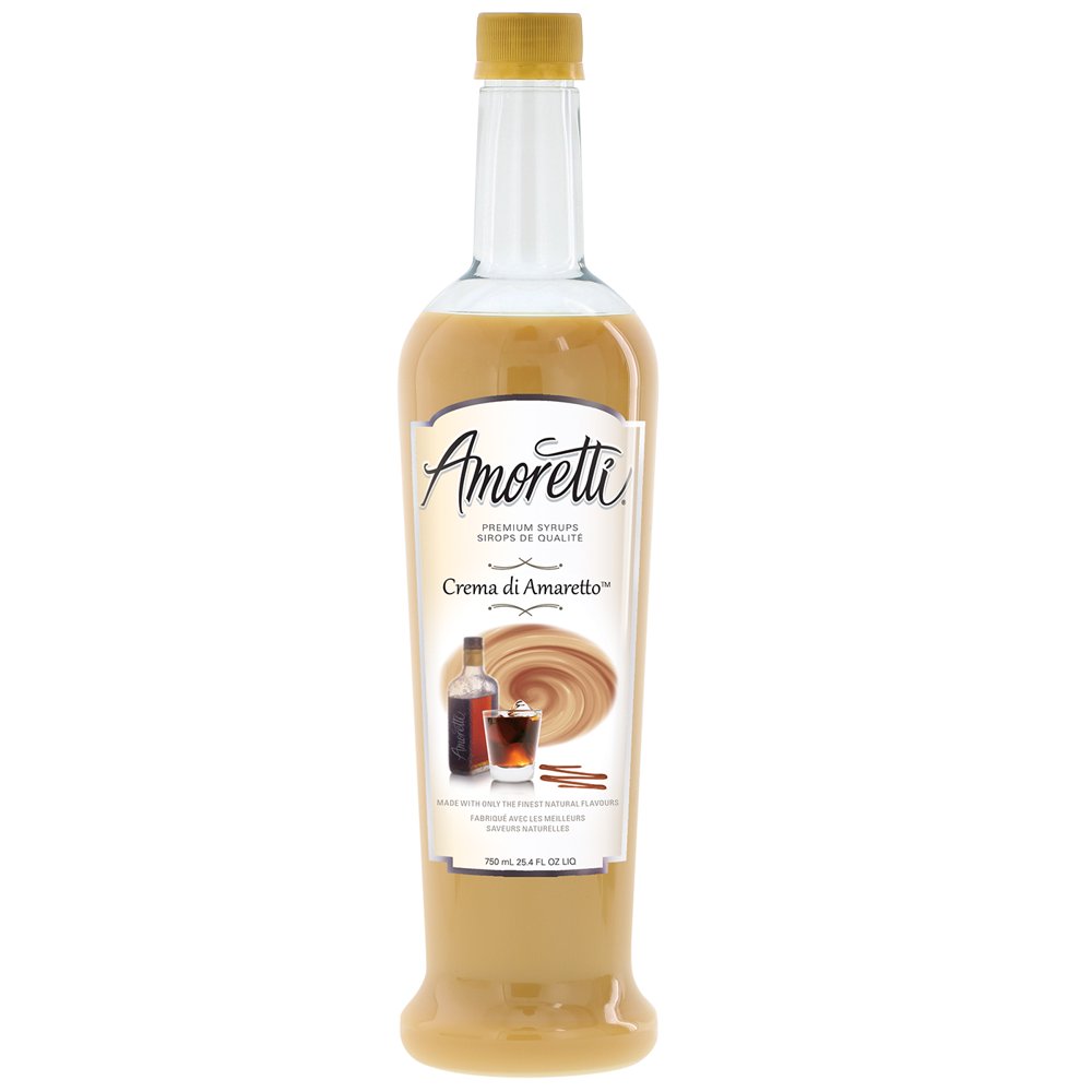 Amoretti Premium Crema di Amaretto Syrup (750mL)