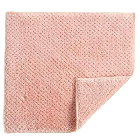 

Soft Fluffy Towels Coral Fleece Cleaning Cloth Kitchen Dish Towels Water Absorbent Fast Drying Multipurpose Soft Lint Free Towels for Spa Hotels Home