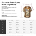 thumbnail image 5 of Honeii Golden Drapes Pillars Clouds for Men's Short-Sleeved Button-Up Collared Shirt Featuring A Pocket, Perfect for Beach Vacations, And Travel Adventures.-3X-Large, 5 of 5