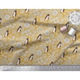 thumbnail image 3 of Soimoi Viscose Chiffon Fabric Floral & Penguin Ocean Print Fabric by The Yard 42 Inch Wide, 3 of 3