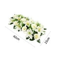 thumbnail image 5 of OPOLSKI 18 Pcs Artificial Flowers Delicate DIY Artificial Rose Lily Flowers for Household, 5 of 8