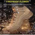 thumbnail image 5 of AUXDIQ Safety Trainers Men Women Steel Toe Cap Trainers Lightweight Work Shoes Comfy Industrial Sneakers Construction Work Boots, 5 of 6