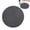 Black1, variant on Round Placemats, Washable Thick Absorbent 15 inch Woven Placemats for Kitchen Dining Table, Round Braided Fabric Indoor/Outdoor Table Mats, Non Slip, Heat Resistant, Black1