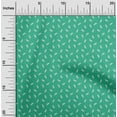 thumbnail image 2 of oneOone Viscose Chiffon Sea Green Fabric Leaves Diy Clothing Quilting Fabric Print Fabric By Yard 42 Inch Wide, 2 of 5