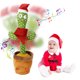 thumbnail image 2 of Peluche electrónico Sunshine Cactu para niños, cactus bailarín y parlante, regalo de cumpleaños para niños, Navidad, con 120 canciones., 2 of 5