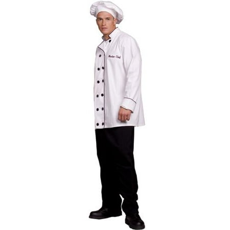 Master Chef Jacket & Hat Costume Adult XX-Large