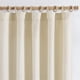 thumbnail image 1 of Cortinas Jinchan con aspecto de arpillera, 274 cm de largo, texturizadas, color blanco crema, 1 of 9