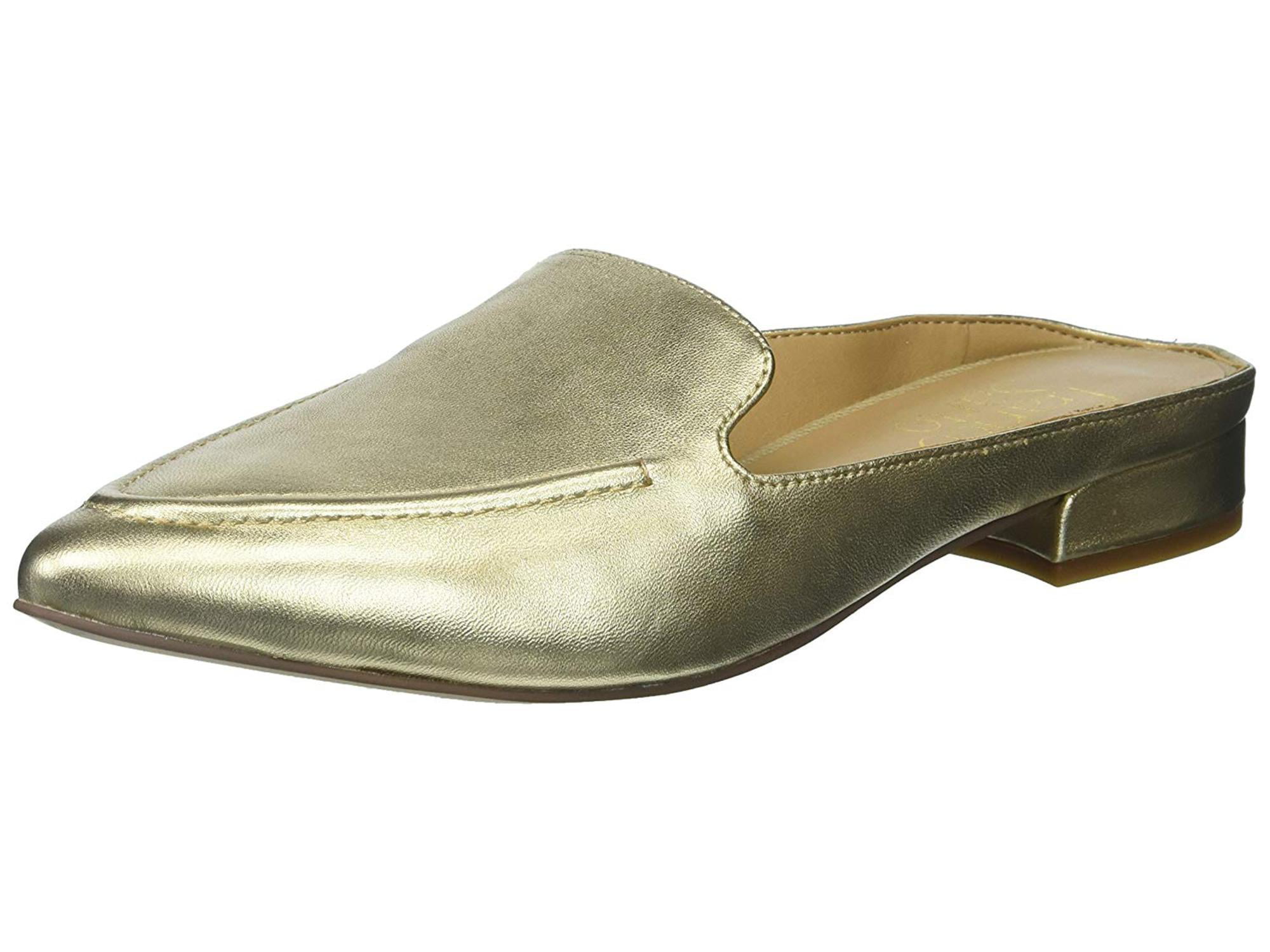 Franco Sarto Womens Sela Leather Closed Toe Mules - Walmart.com
