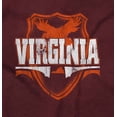 thumbnail image 2 of Virginia VA Pride Gameday Spirit Cool Men's Graphic T Shirt Tees Brisco Brands 4X, 2 of 6