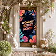 thumbnail image 7 of Floral Tropical Women's History Month Celebration Backdrop Banner Photography Props Background Decor Party Supplies Event Photography, 7 of 7