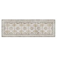 thumbnail image 1 of 2-ft. x 6-ft. Tiletage Beige Washable Accent Rug, 1 of 1