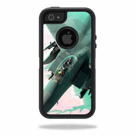 Skin Decal Wrap for OtterBox Defender iPhone 5/5s/SE Case sticker Fighter (Best Fighter Jet Game For Iphone)