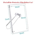 thumbnail image 4 of 2 Packs 5X7 Inch Acrylic Picture Frames with Stand, Clear Magnetic Photo Frame, Frameless Tabletop Picture Frame, 4 of 9