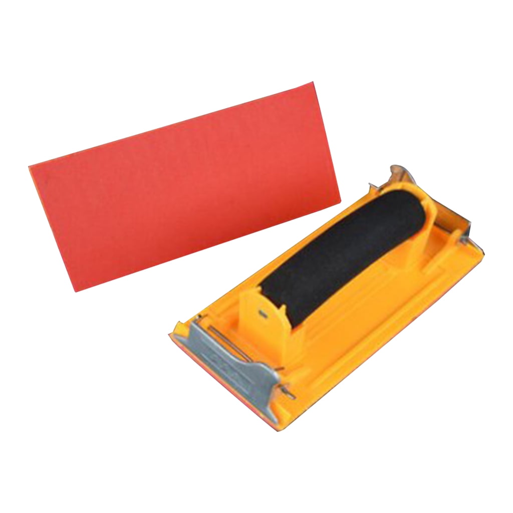 AOOOWER Hand Sander w/ Sponge/Plastic Handle Portable Sandpaper Holder Sanding Block Sander for