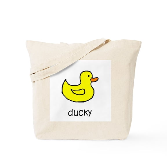 CafePress - Ducky Tote Bag - Unisex Canvas Tote Bag, Beige, 1-Piece
