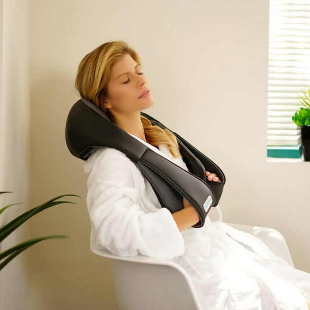 Aurora Cordless Neck and Back Shiatsu Massager With Heat