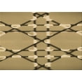 thumbnail image 1 of Ahgly Company Machine Washable Indoor Rectangle Transitional Metallic Gold Area Rugs, 2' x 4', 1 of 7