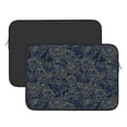 thumbnail image 2 of Pofeuu Golden Peonies Print Laptop Carrying Case,13-15-Inch Laptop and Tablet, Sleek Design, Durable and Water-Repellent Fabric, Business Casual or School-15 inch, 2 of 8