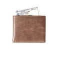 thumbnail image 4 of Wallet for Men RFID-Blocking Slim Front Pocket Bifold Mens Wallet Genuine Calfskin Leather with Flip Up 2 ID Window, Gifts for Men, 4 of 6