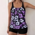 thumbnail image 5 of Traje de Baño Mujer Traje de Baño Tankini Sexy Para Mujer, Conjunto de 2 Piezas, Sin Espalda, Con Tirantes Ajustables, Estampado, Ropa de Playa, 5 of 5