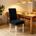 thumbnail image 2 of Stretch Chair Covers - Thick Knit, Washable Polyester Slipcovers for Dining, Office, and Restaurant Chairs, Durable and Easy to Install, Provides Complete Protection from Stains and Dust, 2 of 5